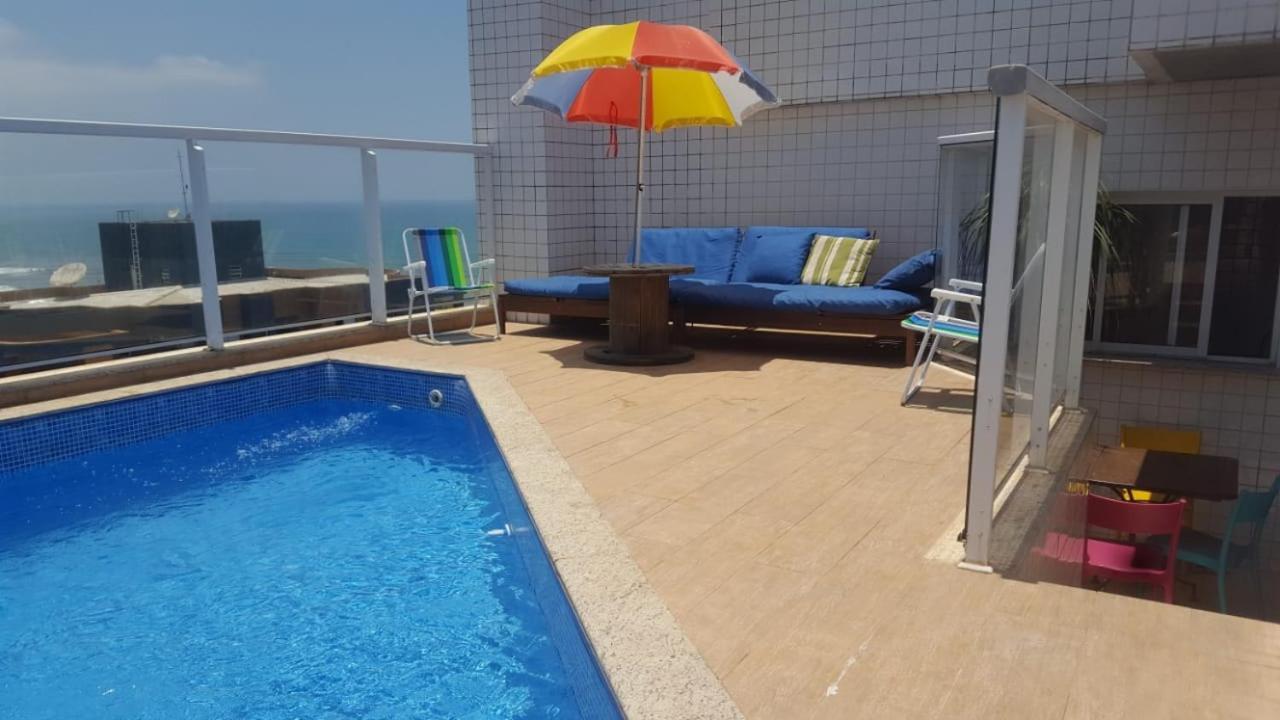 Апартаменты Cobertura Com Piscina E Churrasqueira Mongagua Sp Экстерьер фото